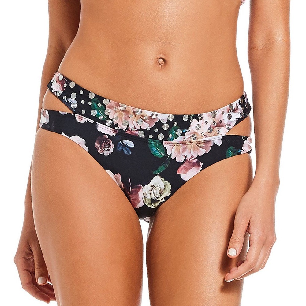 Gianni Bini Midnight Garden Banded Skimpy Studded